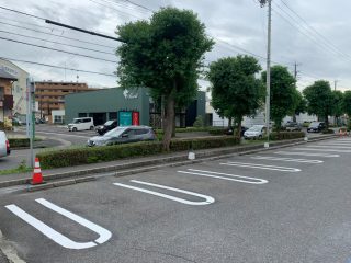愛知県　春日井市　ドラッグストア　塗り替え工事